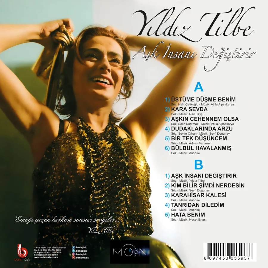Yıldız Tilbe Aşk İnsanı Değiştirir 2 - Plak - Görsel 2