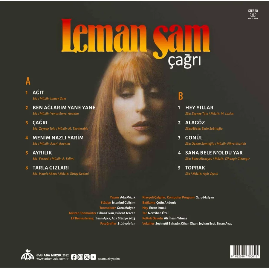 Leman Sam Çağrı - Plak - Görsel 2