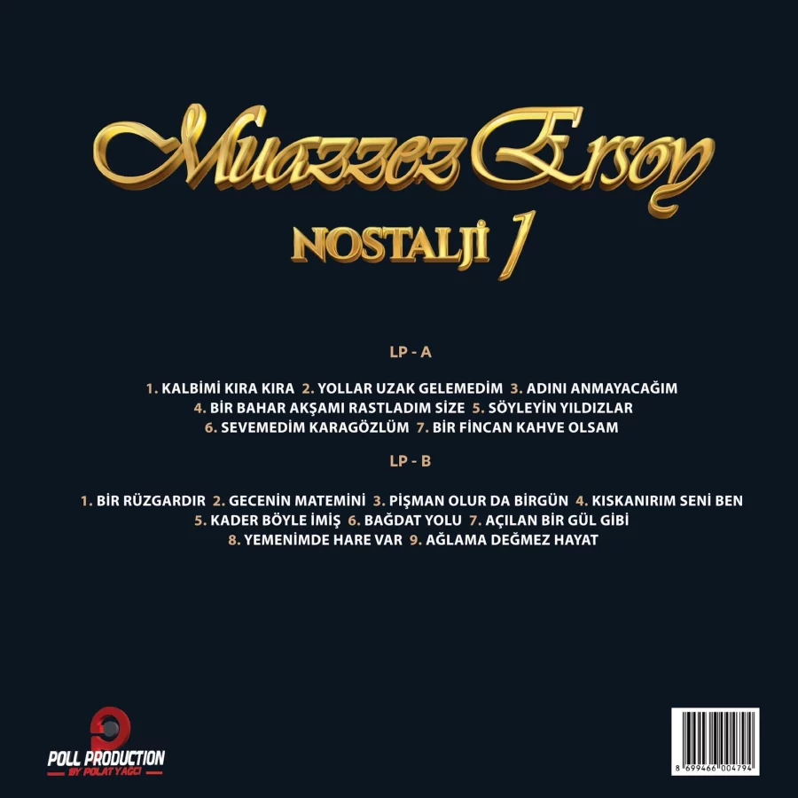 Muazzez Ersoy Nostalji 1 - Plak - Görsel 2