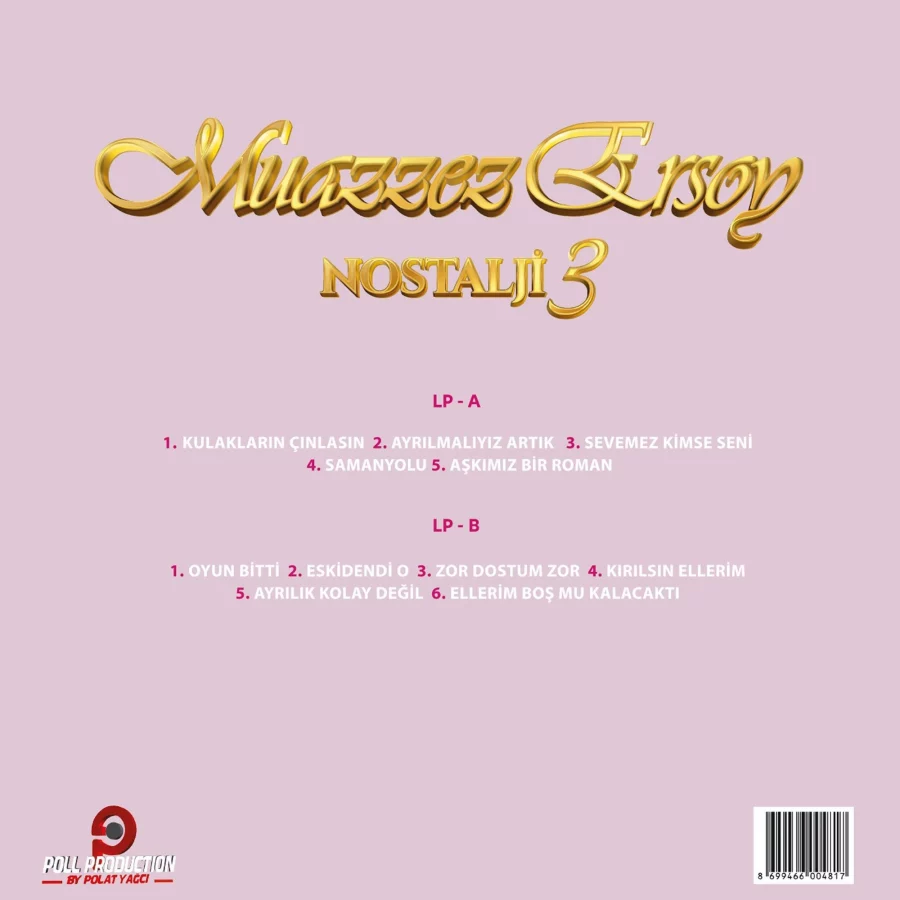 Muazzez Ersoy Nostalji 3 - Plak - Görsel 2