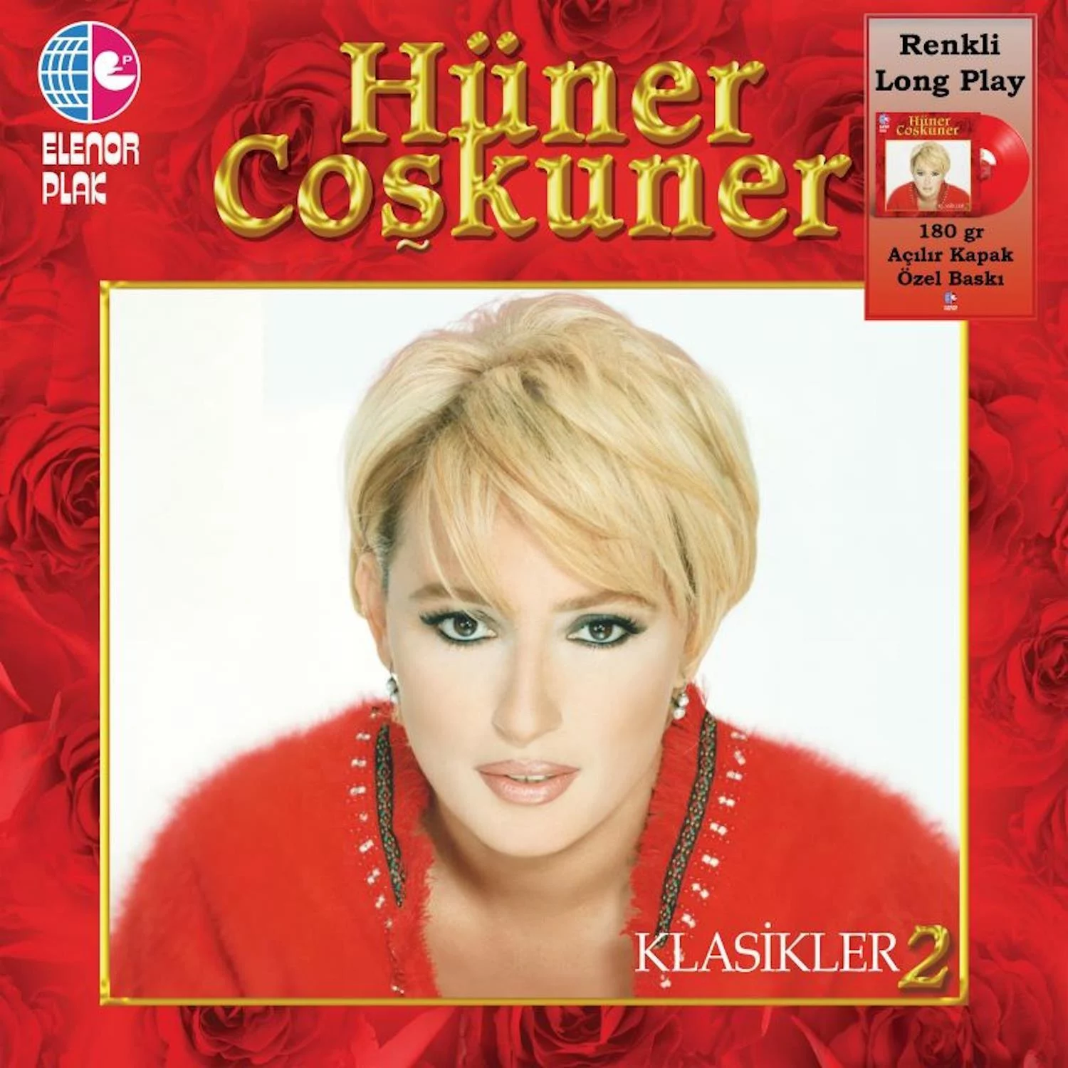 huner-coskuner-klasikler-2-kirmizi-plak Hüner Coşkuner Klasikler 2 Kırmızı - Plak - Görsel 1