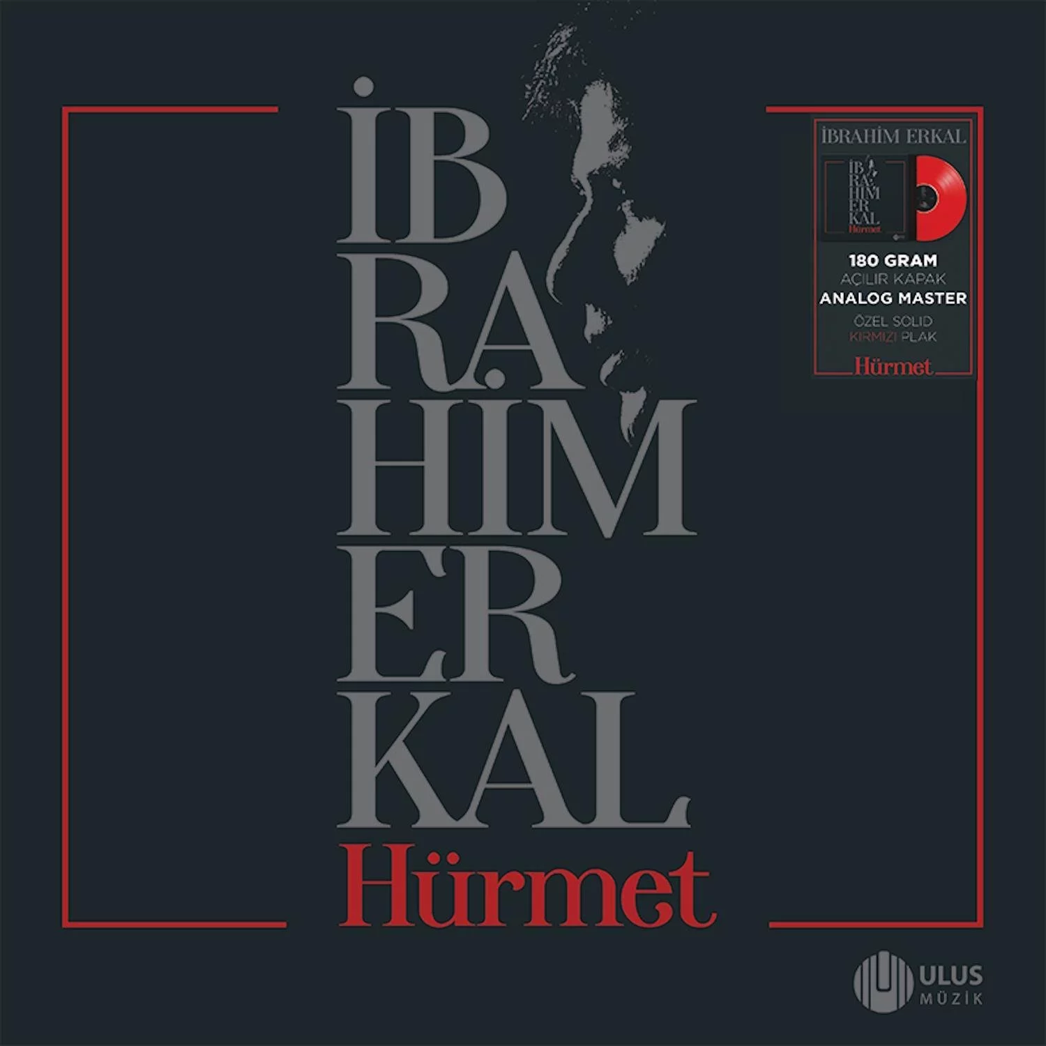 ibrahim-erkal-hurmet-1-ozel-solid-kirmizi-plak İbrahim Erkal Hürmet 1 - Özel Solid Kırmızı Plak - Görsel 1