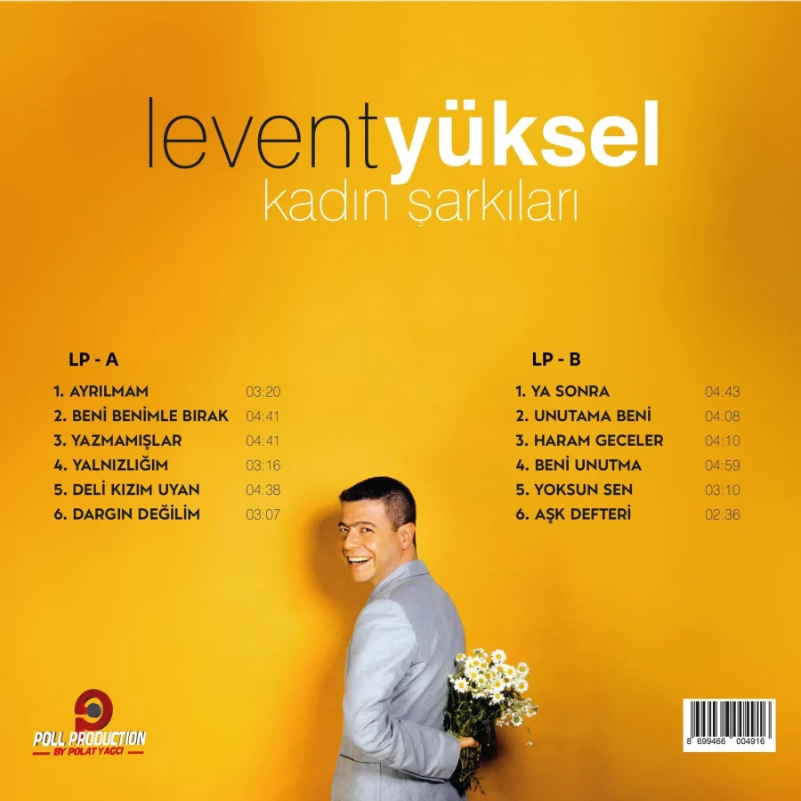 Levent Yüksel Kadın Şarkıları - Plak - Görsel 2