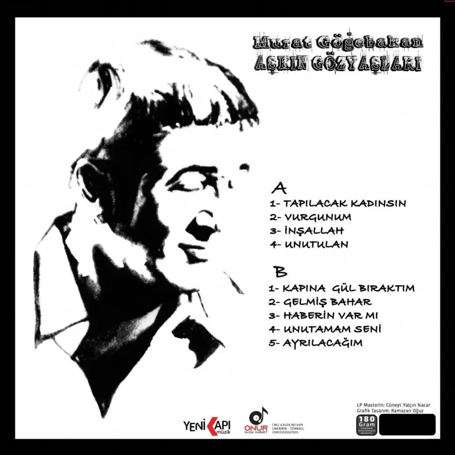 Murat Göğebakan Aşkın Gözyaşları - Plak - Görsel 2