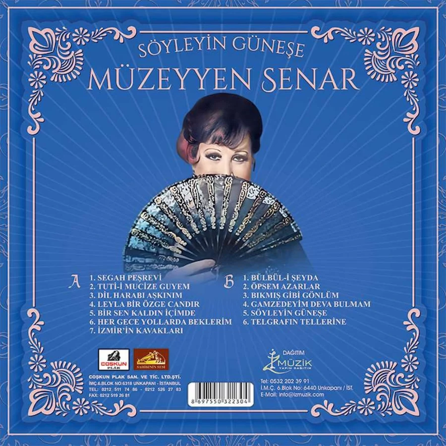 Müzeyyen Senar Söyleyin Güneşe - Plak - Görsel 2