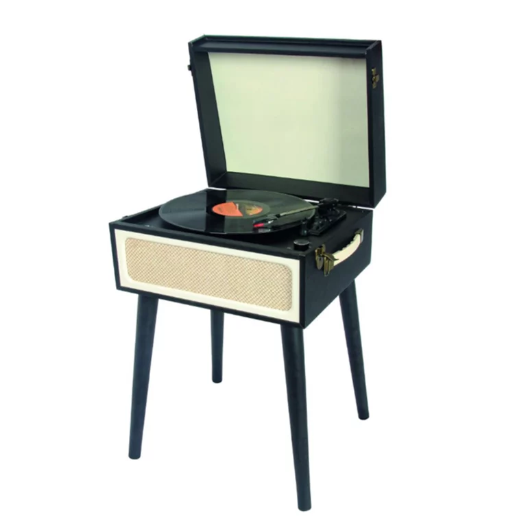 ktools-retro-plus-pikap-hoparlorlu KTOOLS RETRO + PLUS Pikap Hoparlörlü Plak Çalar - Görsel 1