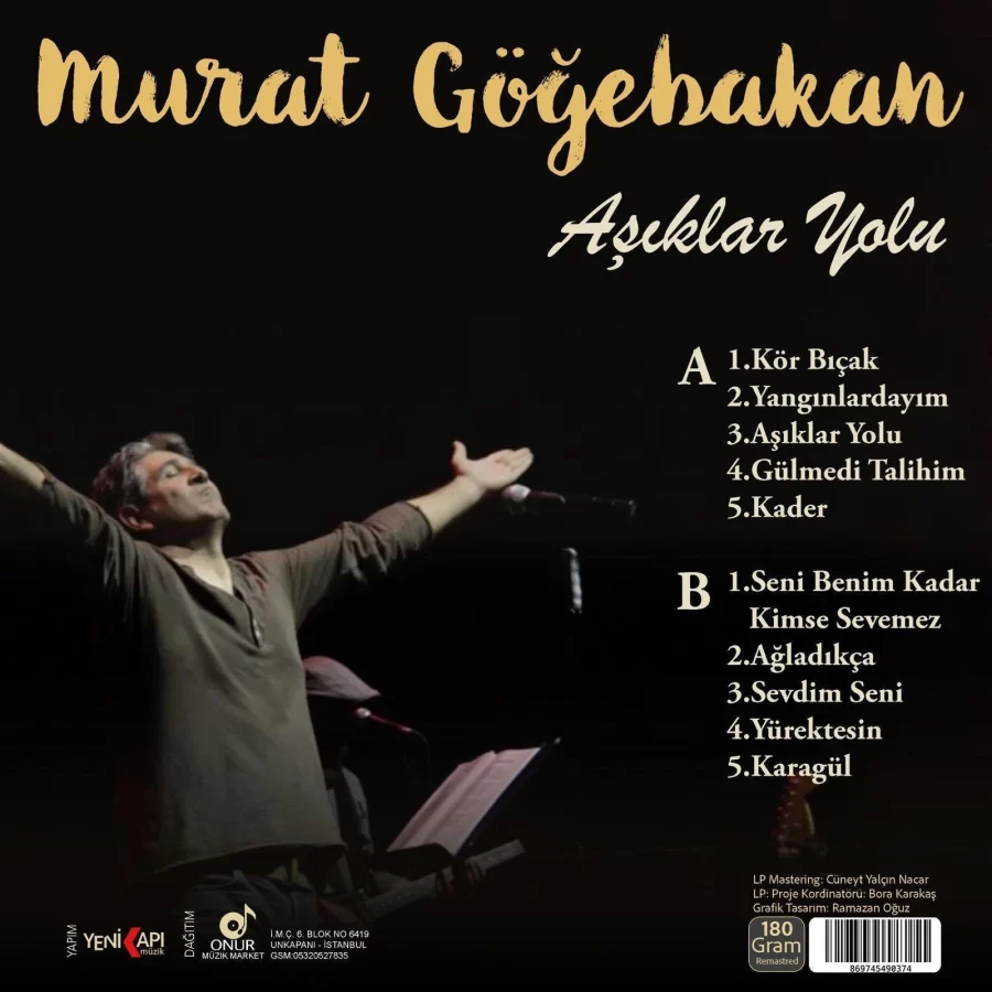 Murat Göğebakan Aşıklar Yolu - Özel Numaralı Hologram Baskı Plak - Görsel 2
