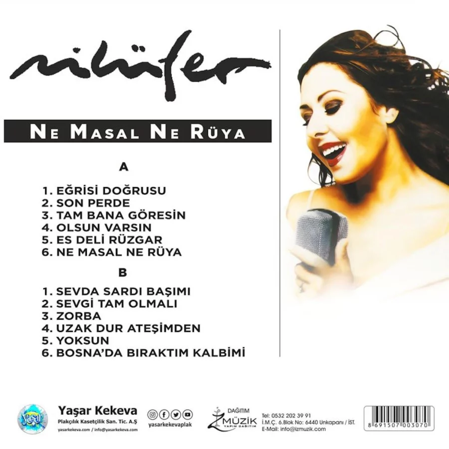Nilüfer Ne Masal Ne Rüya - Plak - Görsel 2