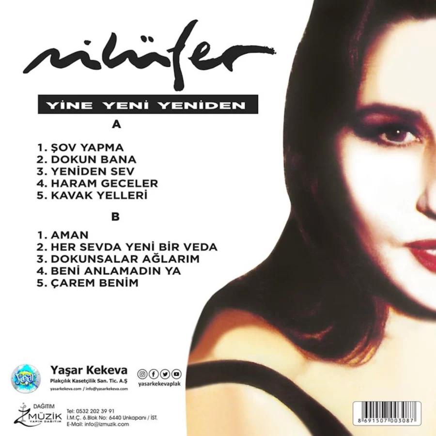 Nilüfer Yine Yeni Yeniden - Plak - Görsel 2