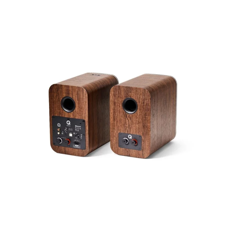 Q Acoustics M20 HD Wireless Walnut Müzik Sistemi Çift - Görsel 2