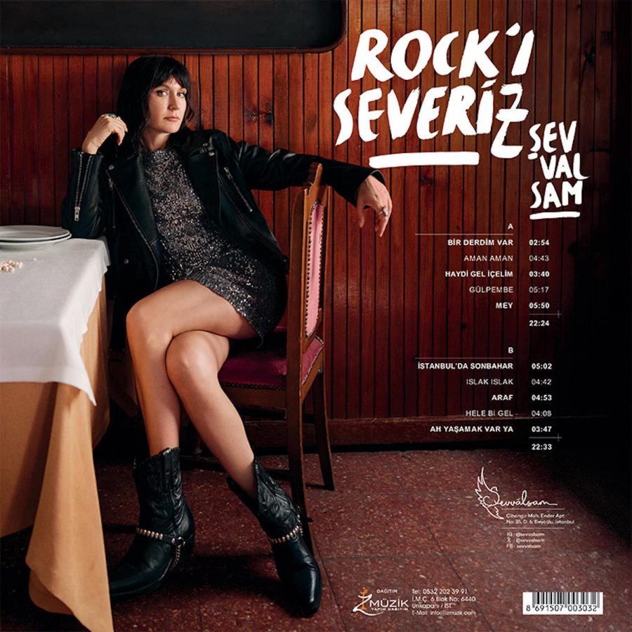 Şevval Sam Rock'ı Severiz - Plak - Görsel 2