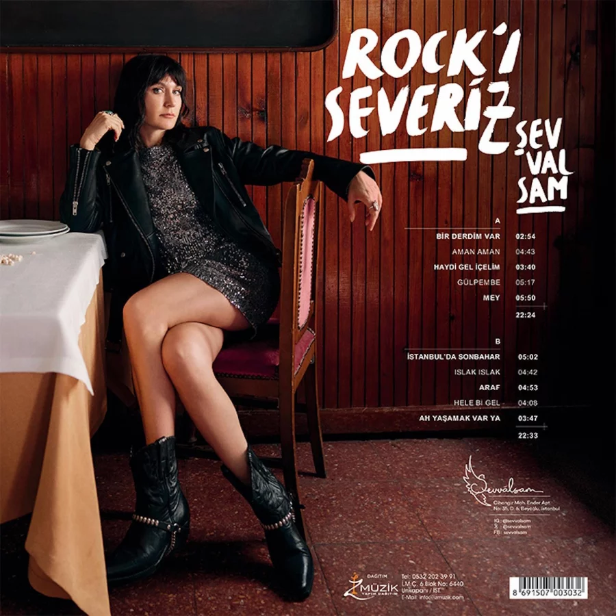 Şevval Sam Rock'ı Severiz - Plak - Görsel 2