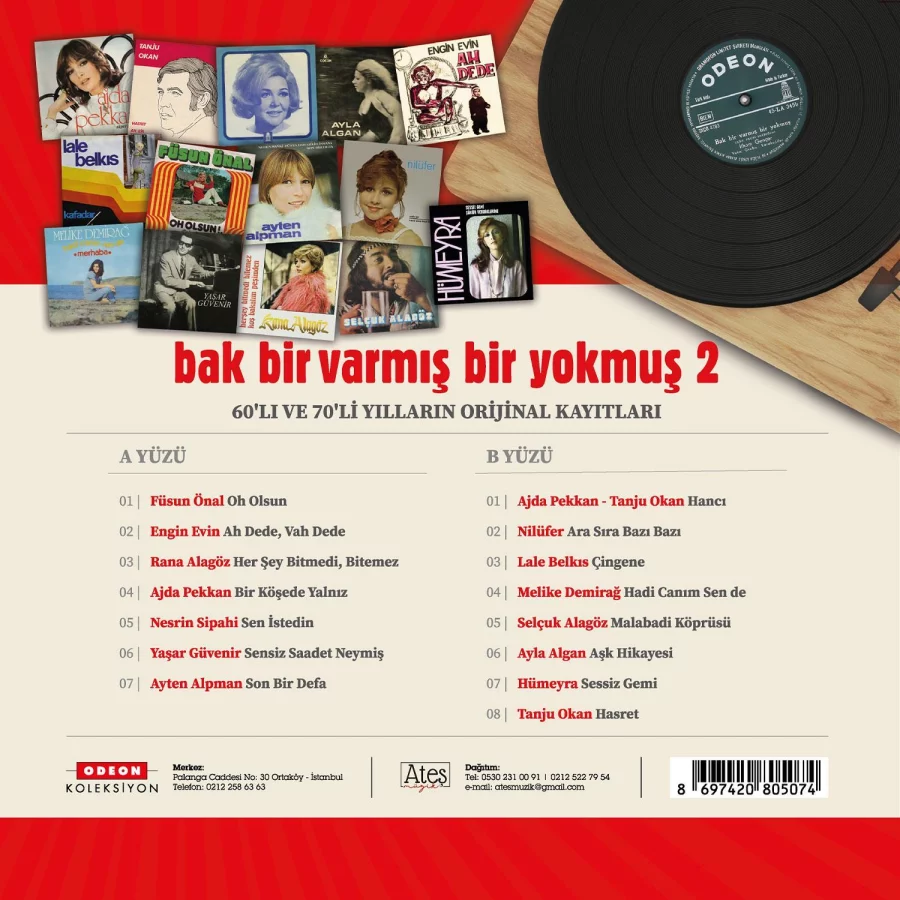Bak Bir Varmış Bir Yokmuş Vol:2 - Plak - Görsel 2