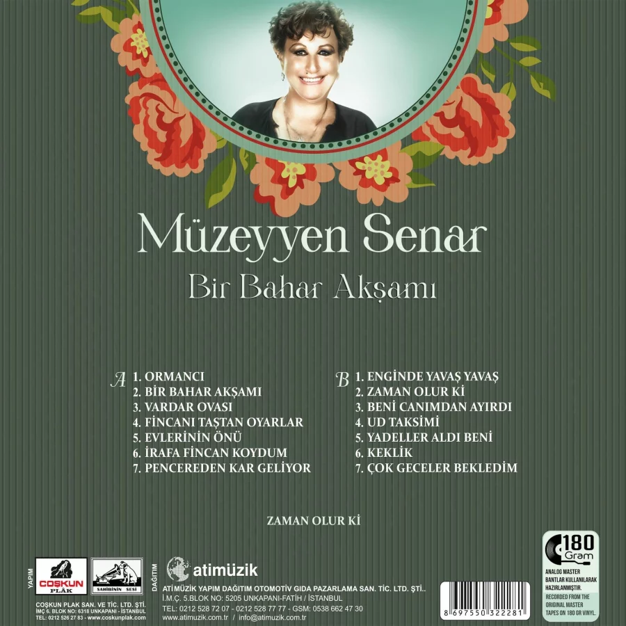 Müzeyyen Senar Bir Bahar Akşamı - Plak - Görsel 2