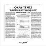 Okay Temiz Drummer of Two Worlds - Plak - Görsel 2