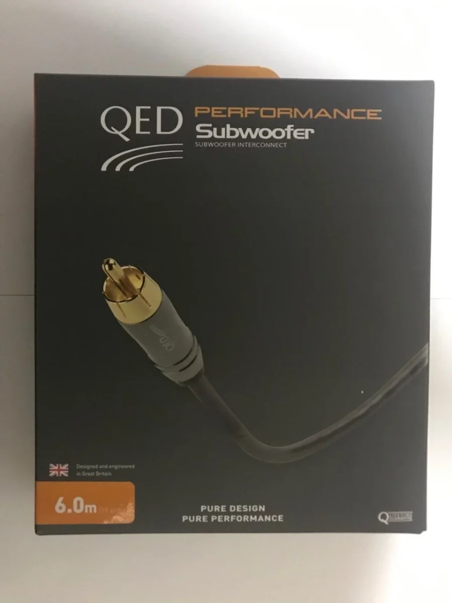 QED QE-6301 Performance Subwoofer Kablosu 6 Metre - Görsel 3