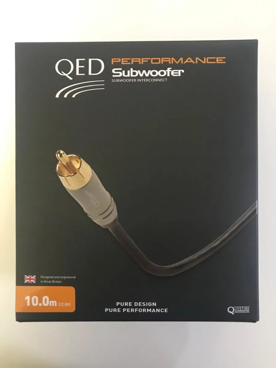 QED QE-6302 Performance Subwoofer Kablosu 10 Metre - Görsel 3