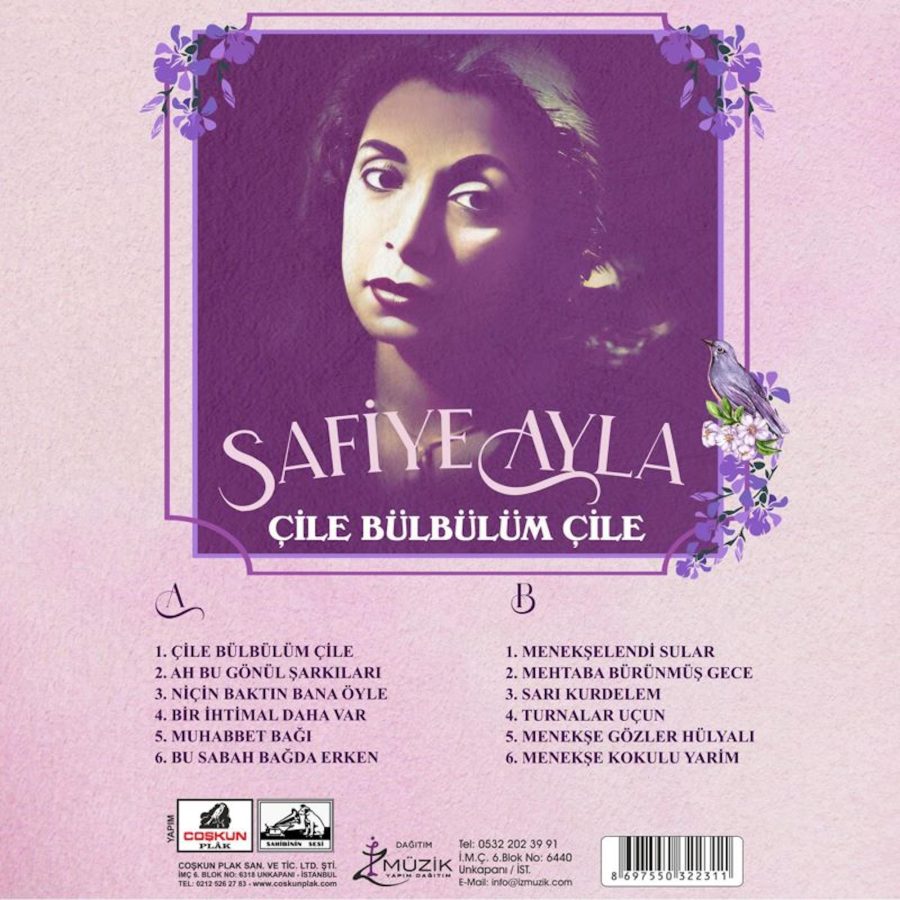 Safiye Ayla Çile Bülbülüm Çile - Plak - Görsel 2