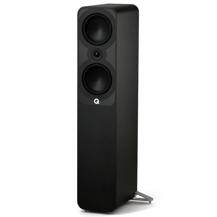 Q Acoustics 5050 Hoparlör Satin Black Çift - Görsel 3