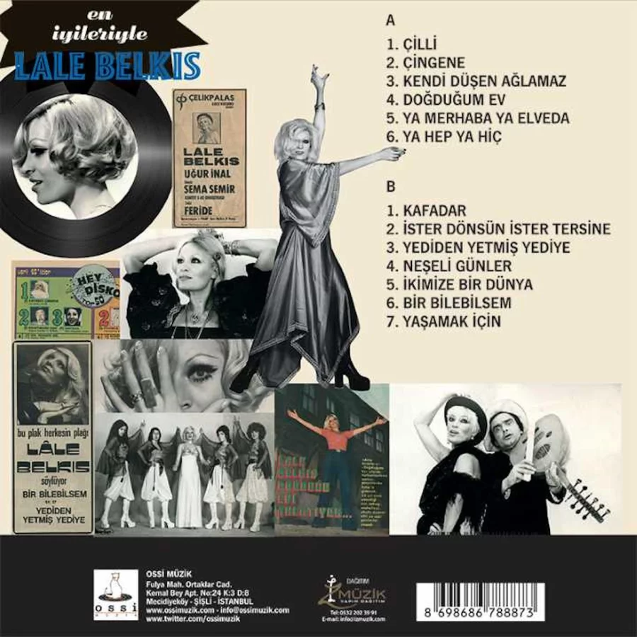 Lale Belkıs En İyileriyle - Plak - Görsel 2