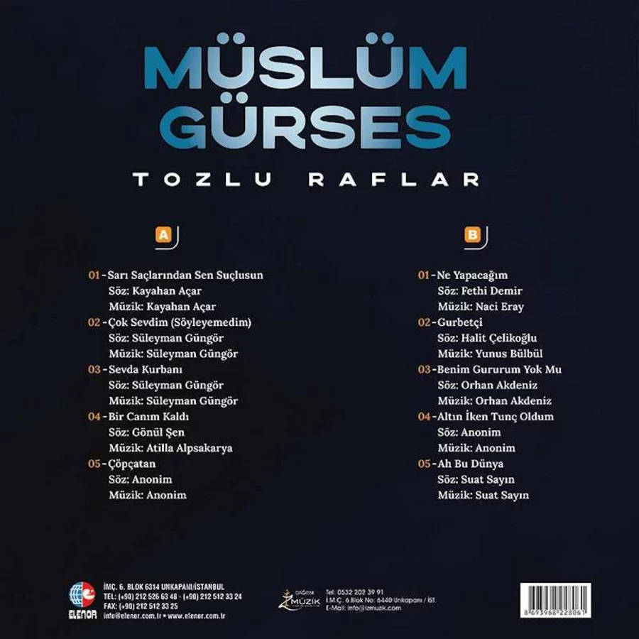 Müslüm Gürses Tozlu Raflar - Plak - Görsel 2