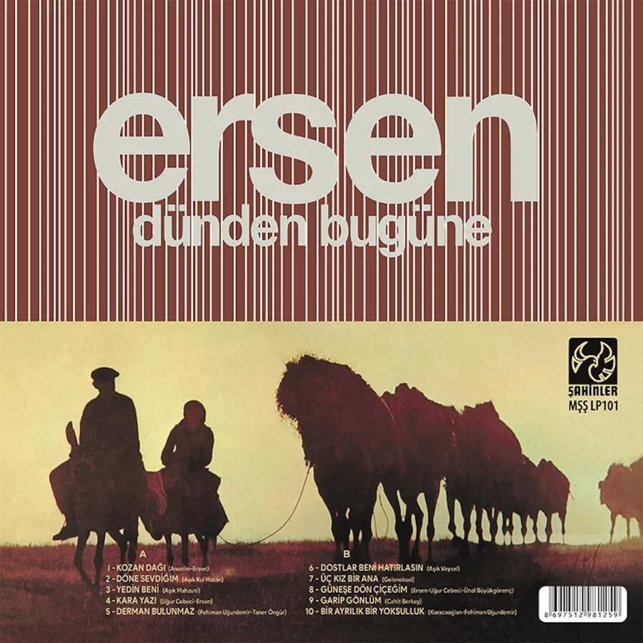 Ersen - Dünden Bugüne (Plak) - Görsel 2