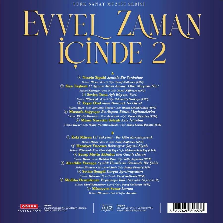 Evvel Zaman İçinde Vol. 2 - Plak - Görsel 2