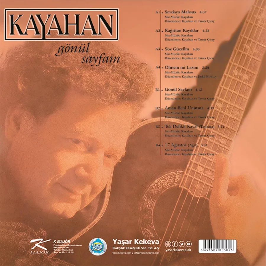 Kayahan Gönül Sayfam - Plak - Görsel 2