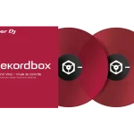 Rekordbox Kontrol Plak RB-VD1-CR  2'li Set Şeffaf Kırmızı