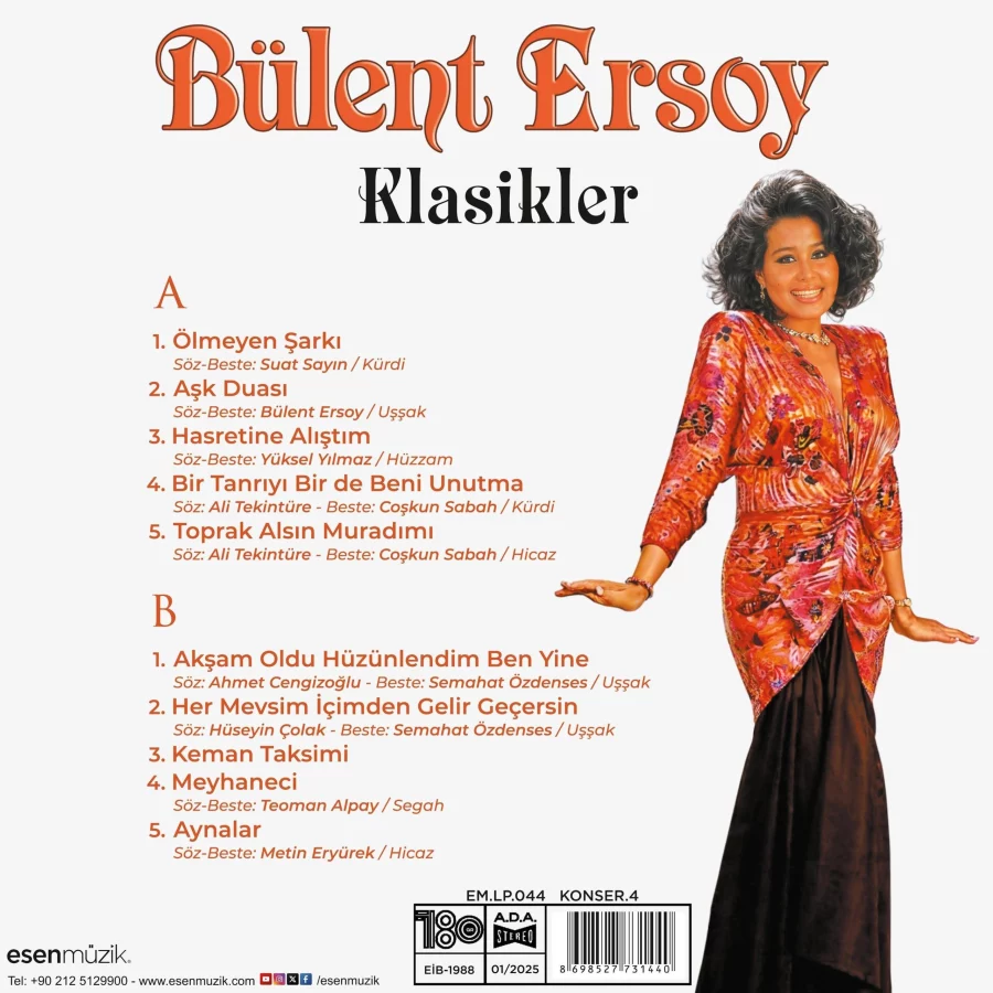 Bülent Ersoy Klasikler - Plak - Görsel 2