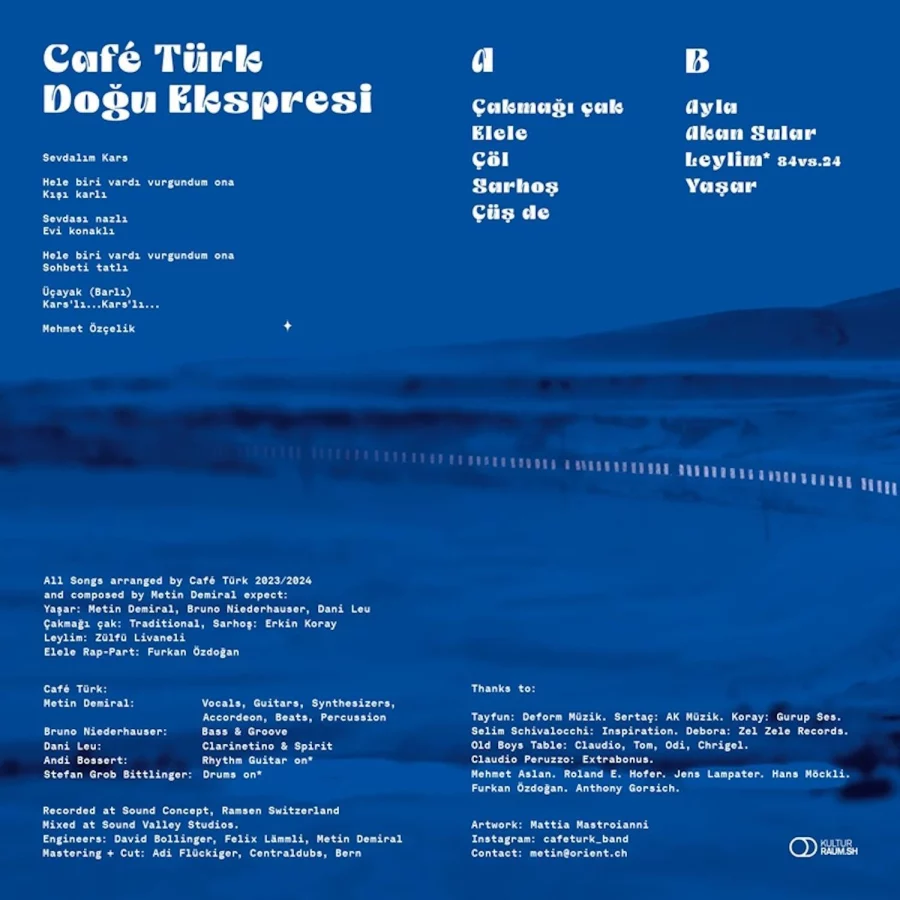 Cafe Türk Doğu Ekspresi - Plak - Görsel 2
