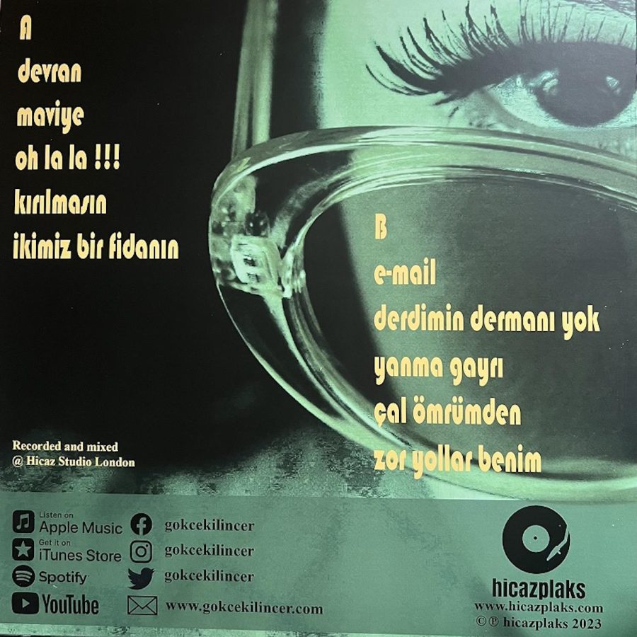 Gökçe Kılınçer Zor Yılllar Benim - Plak - Görsel 2