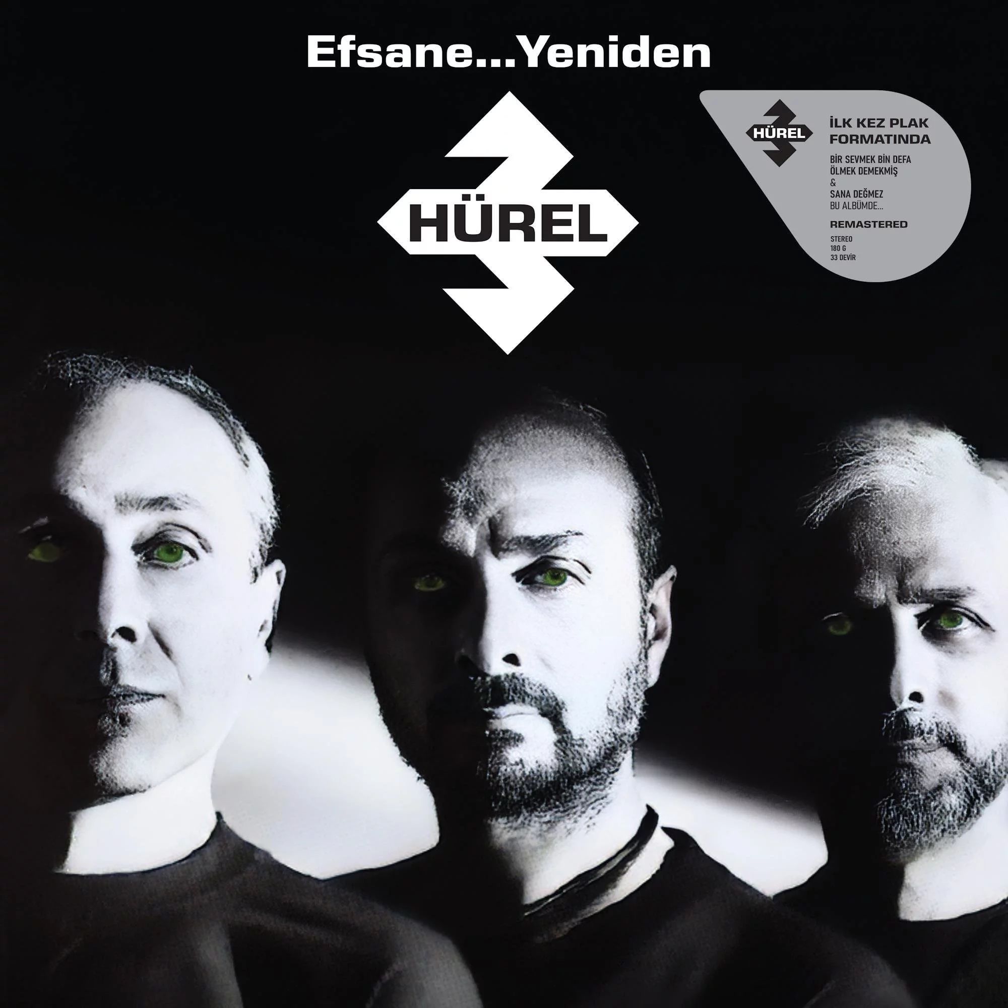 3-hurel-efsane-yeniden-plak 3 Hürel Efsane Yeniden - Plak - Görsel 1