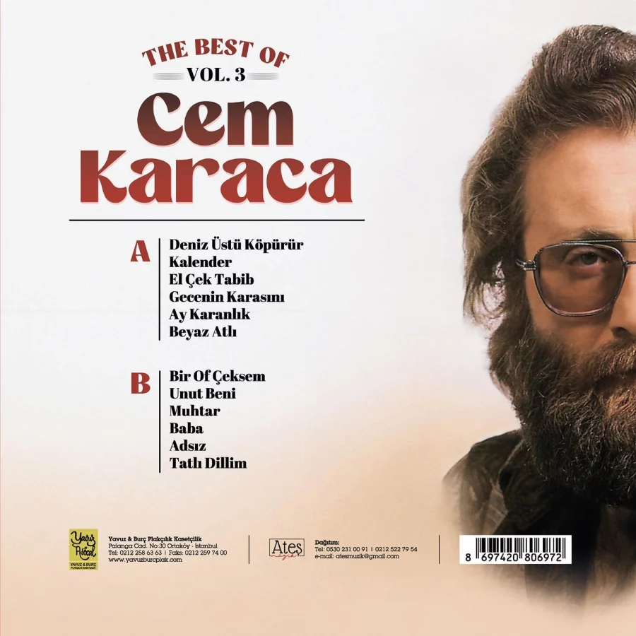 Cem Karaca - The Best Of Vol.3 (Plak) - Görsel 2