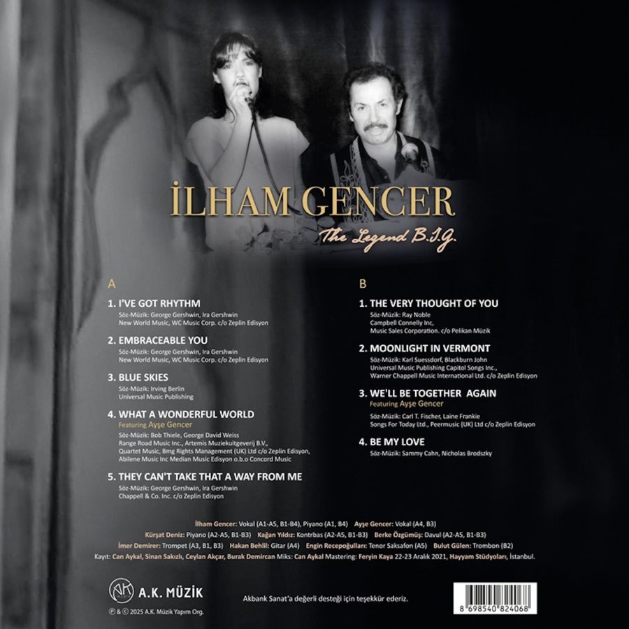 İlham Gencer The Legend B.I.G - Plak - Görsel 2