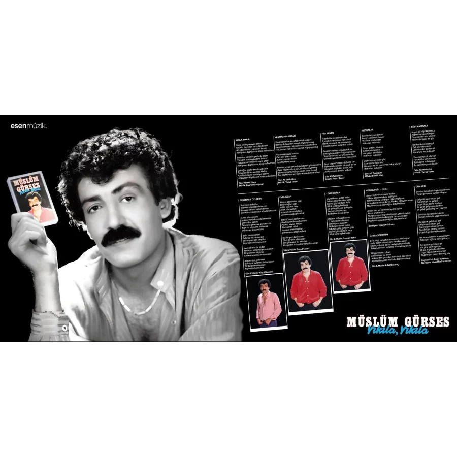 Müslüm Gürses Yıkıla Yıkıla - Plak - Görsel 3