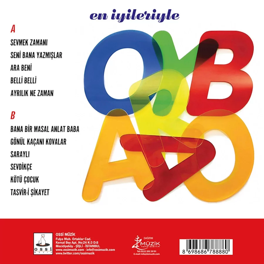 Oya & Bora En İyileriyle - Plak - Görsel 2