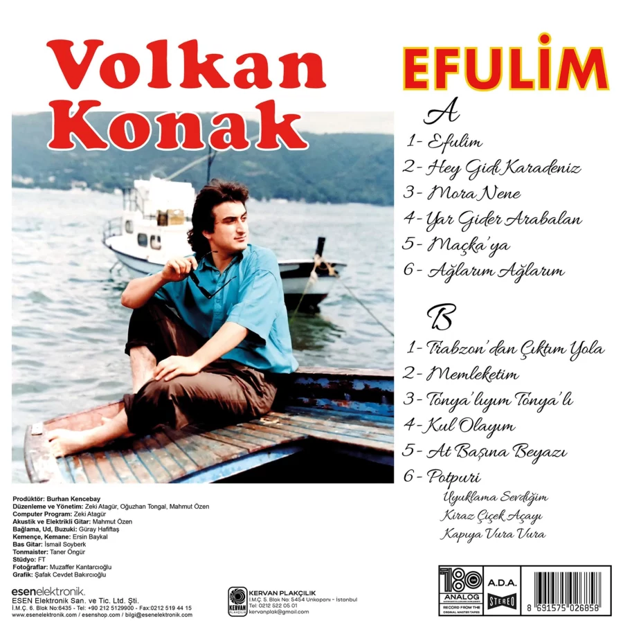 Volkan Konak Efulim - Plak - Görsel 2