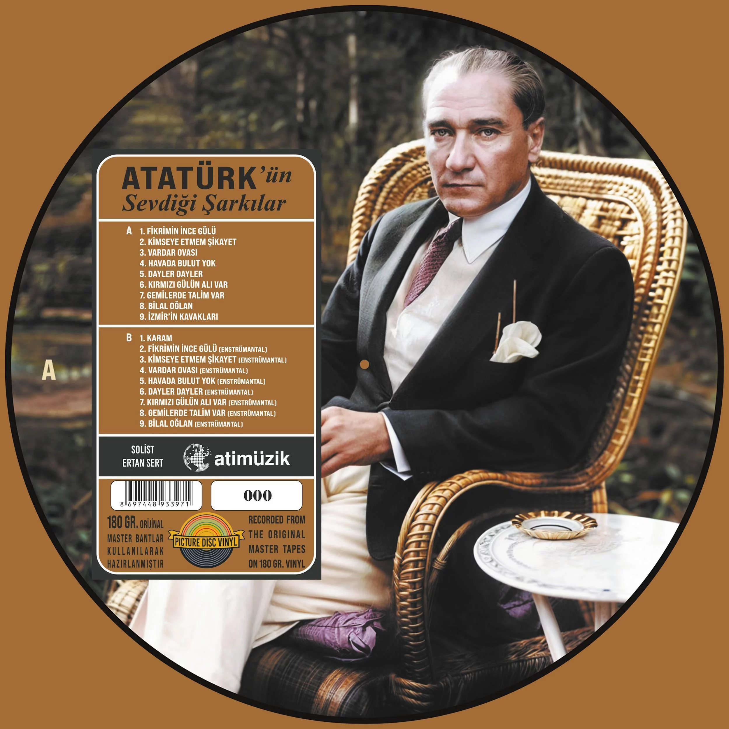 ataturkun-sevdigi-sarkilar-solist-ertan-sert-numarali-picture-plak Atatürk'ün Sevdiği Şarkılar - Solist: Ertan Sert ( Numaralı Picture Plak) - Görsel 1