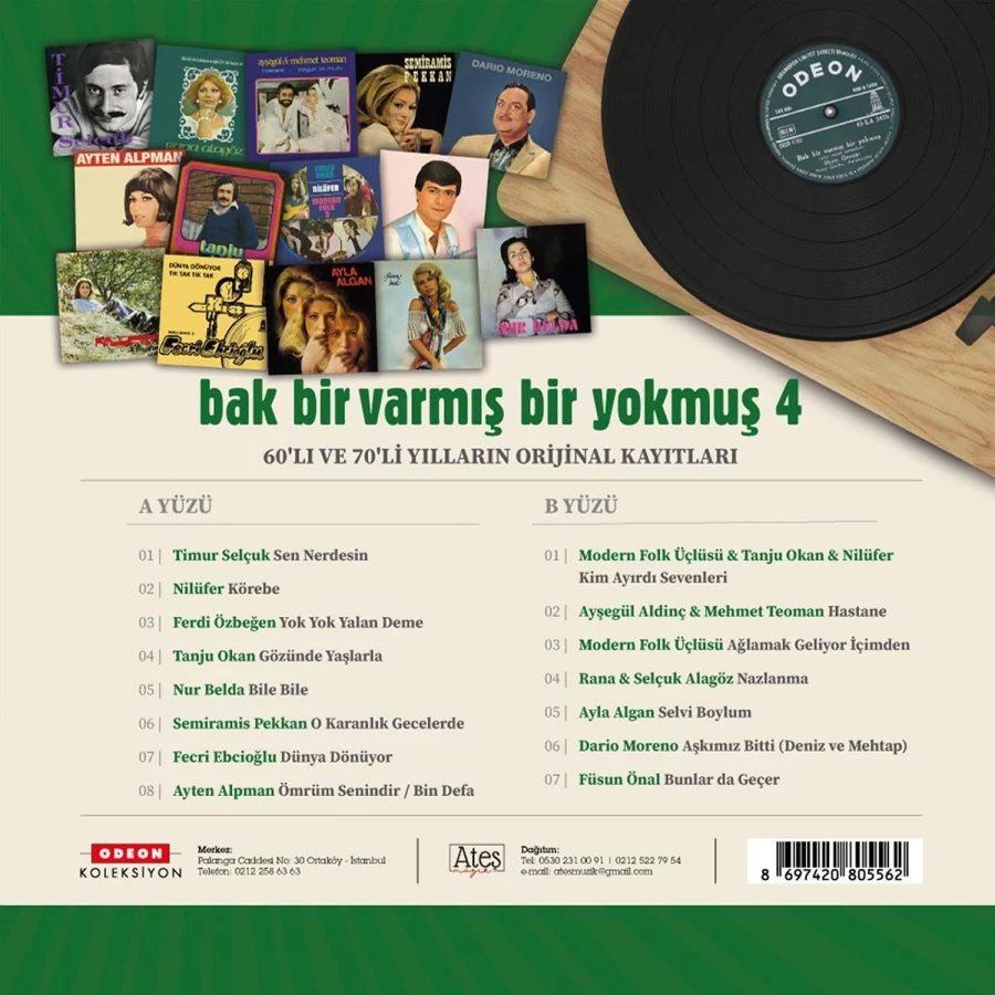 Bak Bir Varmış Bir Yokmuş Vol.4 - Plak - Görsel 2
