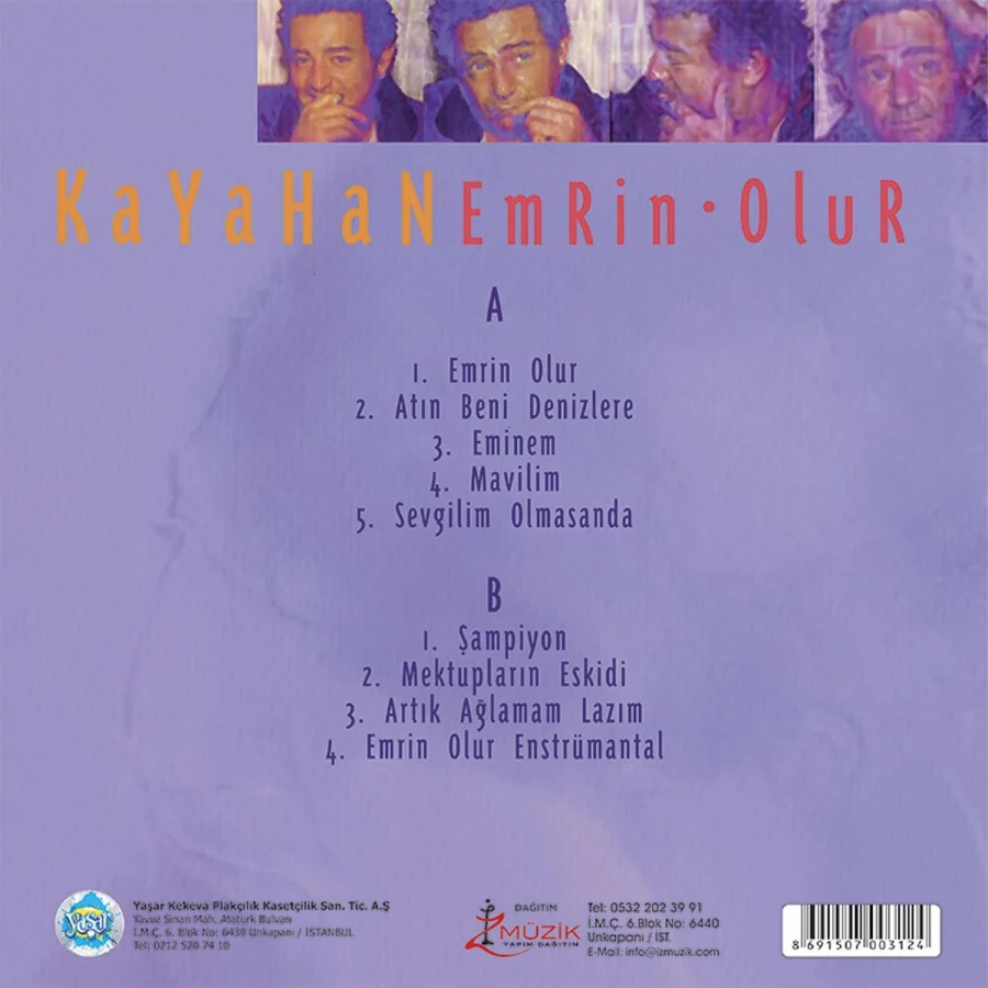 Kayahan Emrin Olur - Plak - Görsel 2