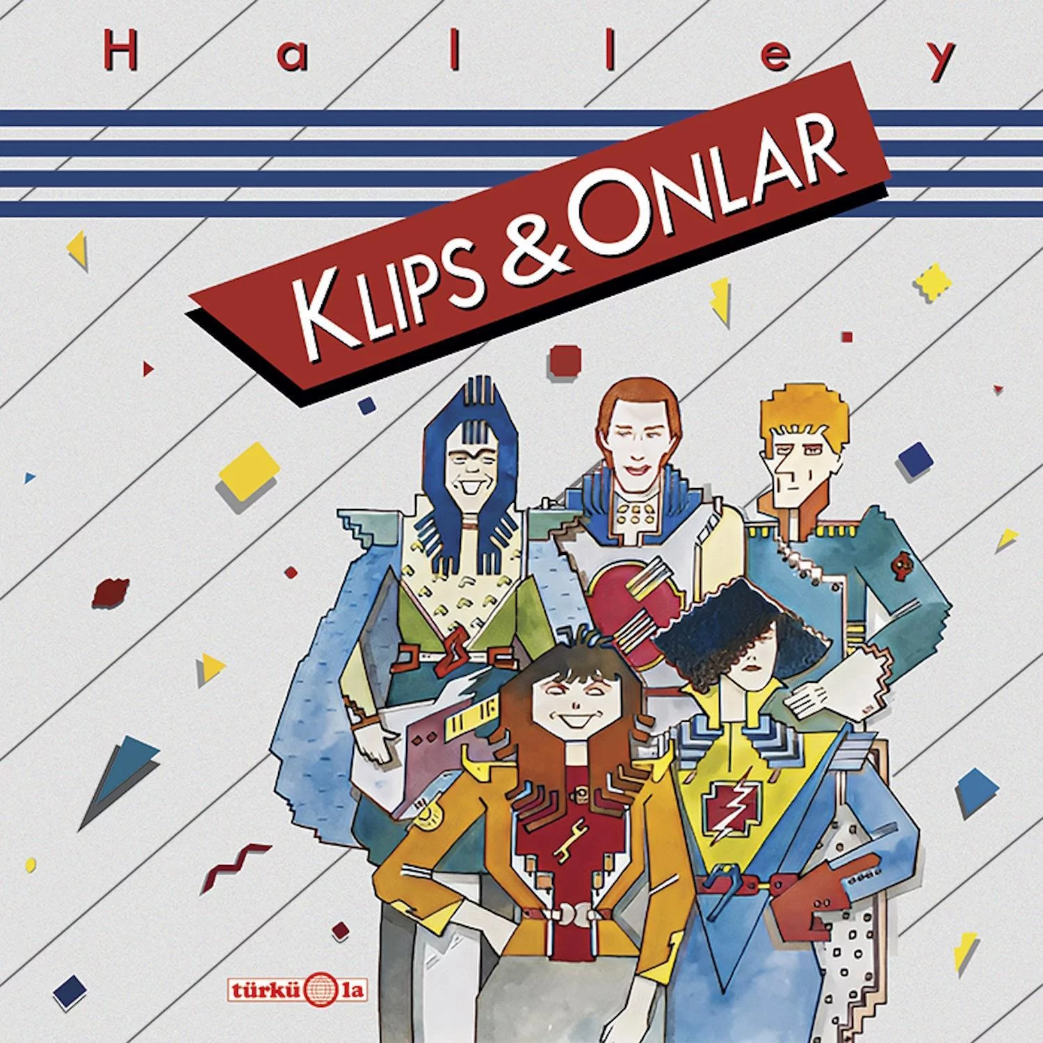 klips-ve-onlar-halley-plak Klips ve Onlar Halley - Plak - Görsel 1
