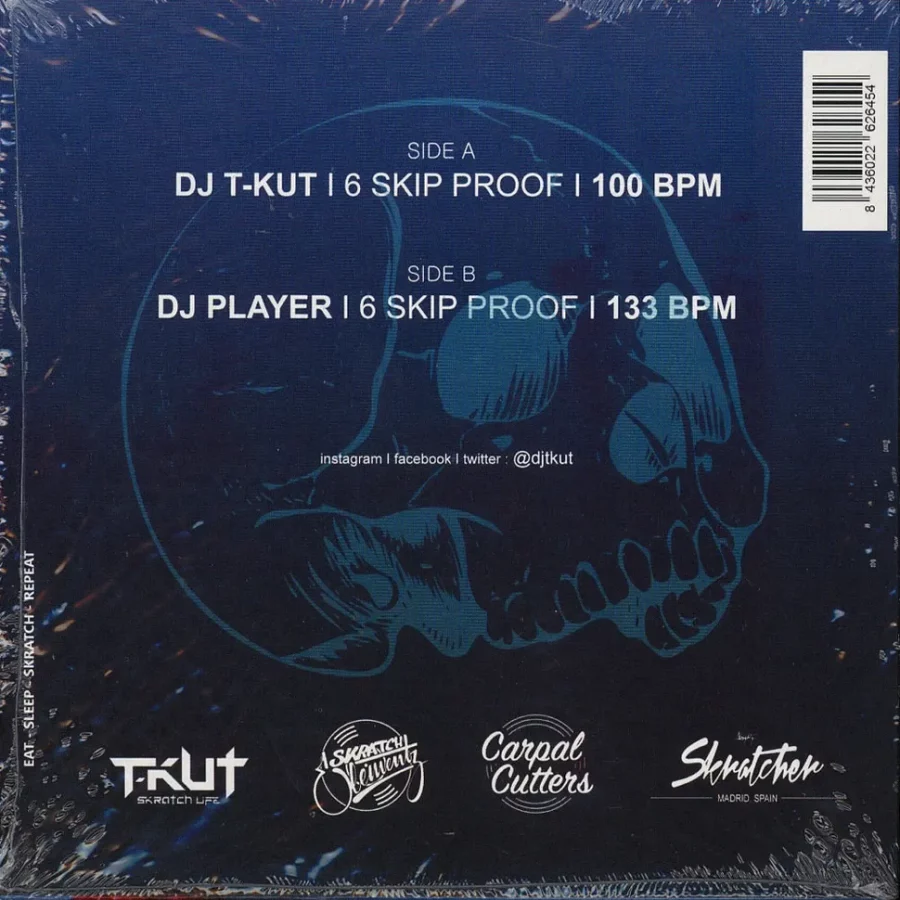 DJ T-Kut & DJ Player Wax Cutters Black Vinyl Edition - 7inch - Görsel 2