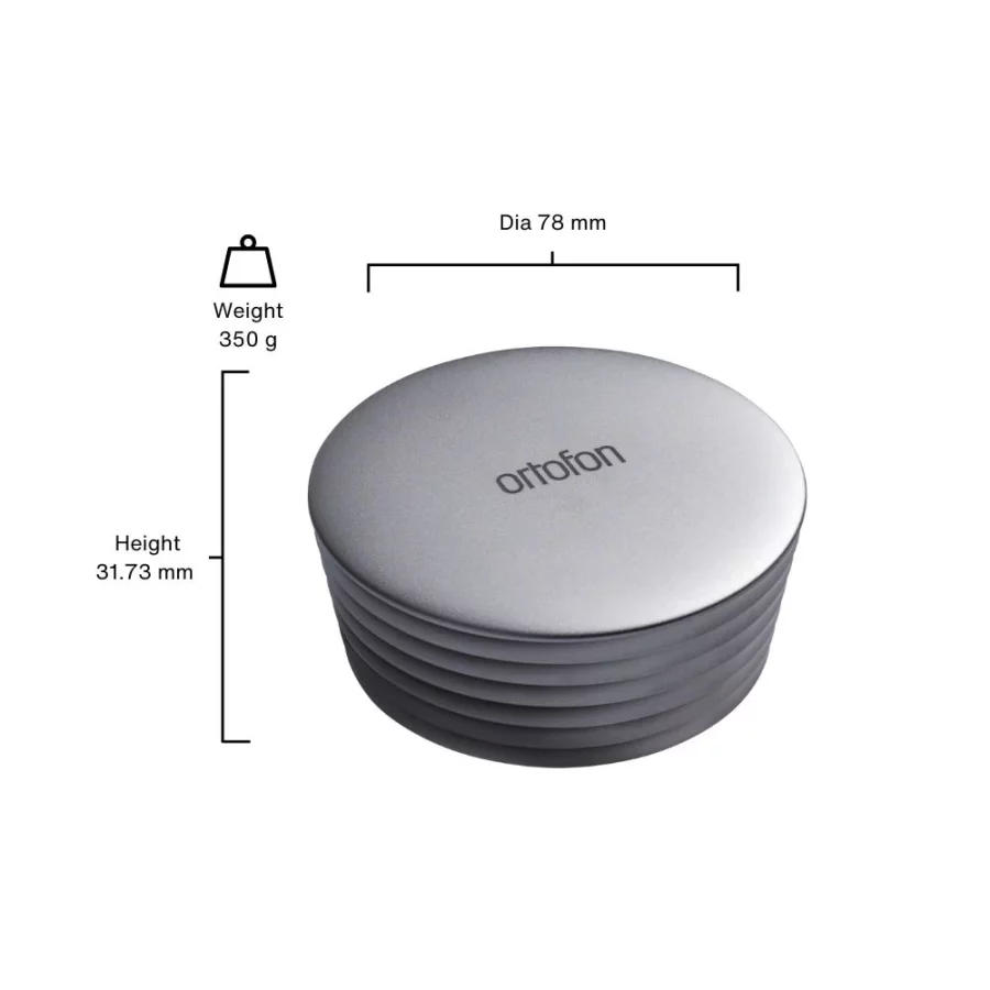 Ortofon Plak Stabilizatörü / Ağırlığı - Gri, 350gr - Görsel 2