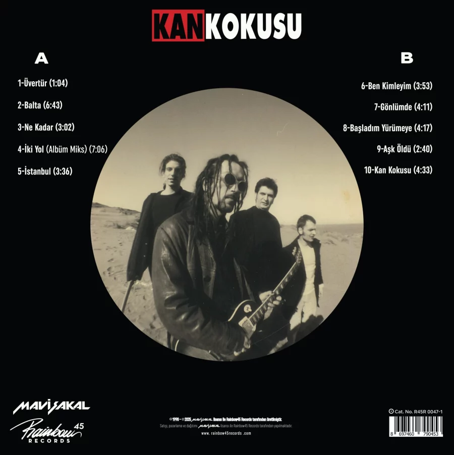 Mavi Sakal Kan Kokusu - Plak - Görsel 2