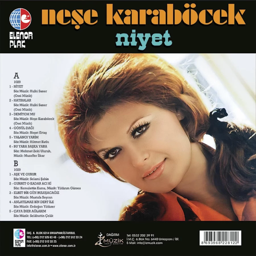 Neşe Karaböcek - Niyet (Renkli Plak) - Görsel 2