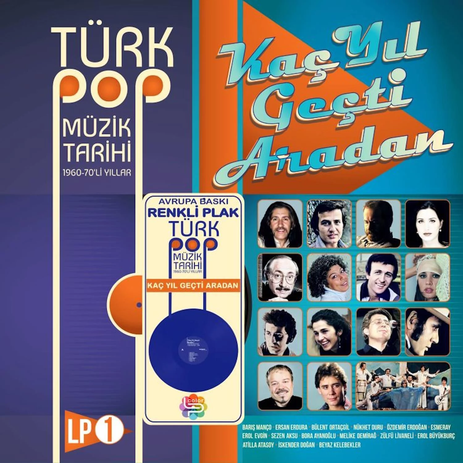 turk-pop-muzik-tarihi-1960-70li-yillar-lp-vol-1-renkli-plak Türk Pop Müzik Tarihi 1960-70'lı Yıllar / LP Vol.1 (Renkli Plak) - Görsel 1