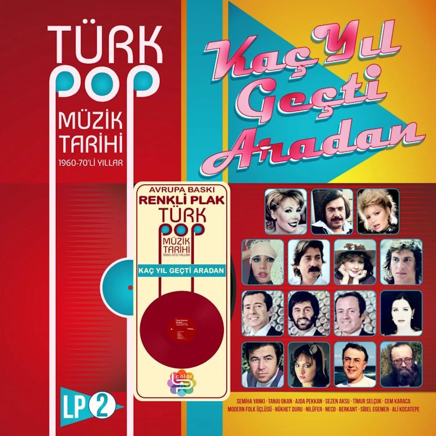 turk-pop-muzik-tarihi-1960-70li-yillar-lp-vol-2-renkli-plak Türk Pop Müzik Tarihi 1960-70'lı Yıllar / LP Vol.2 (Renkli Plak) - Görsel 1