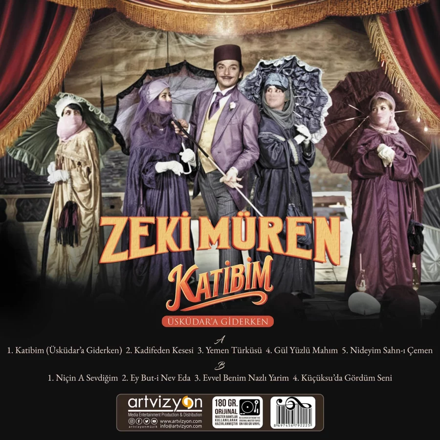 Zeki Müren Katibim Üsküdar'a Giderken - Plak - Görsel 2