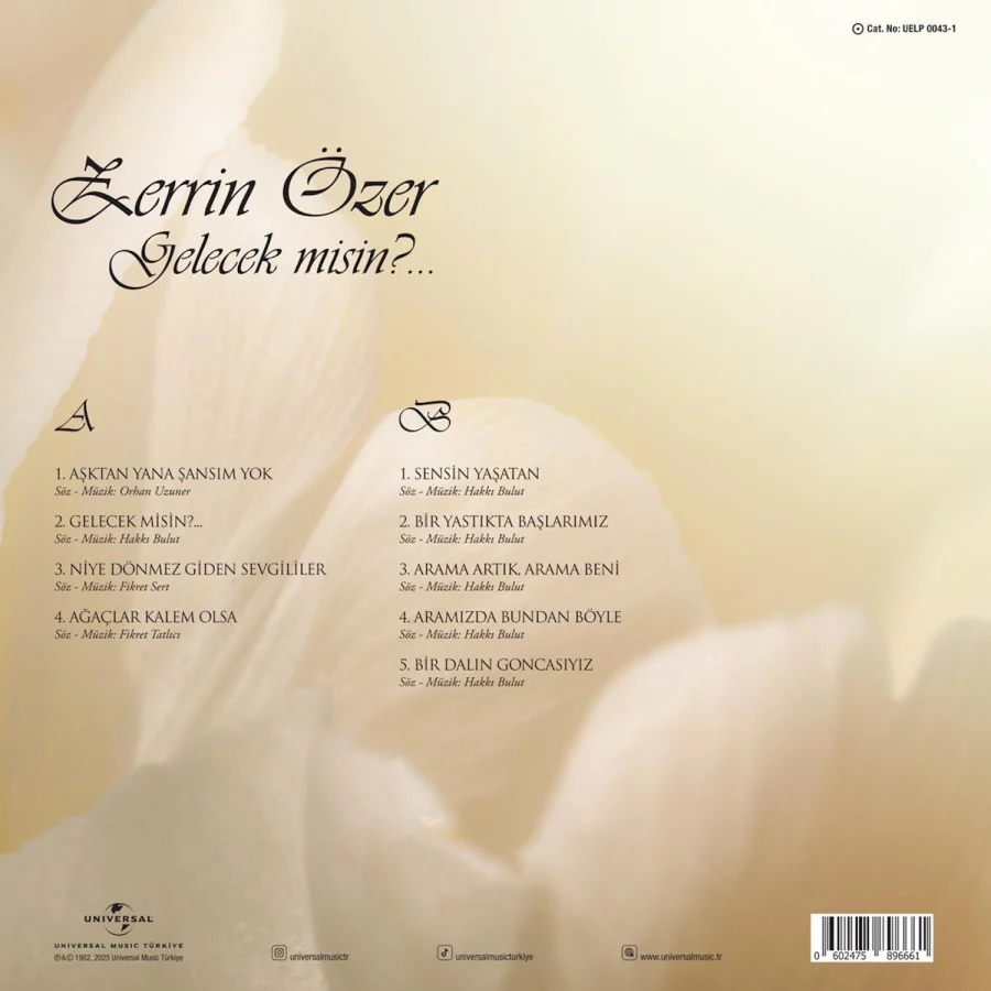 Zerrin Özer - Gelecek Misin (Plak) - Görsel 2